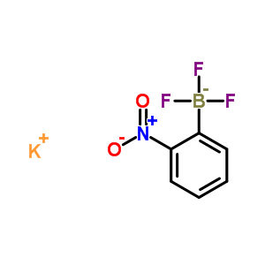 (2-硝基苯基)三氟硼酸钾结构式_850623-64-2结构式