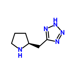 (S)-5-pyrrolidin-2-ylmethyl-1h-tetrazole Structure,851394-30-4Structure