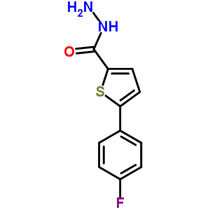 5-(4-Fluorophenyl)thiophene-2-carbohydrazide Structure,852296-85-6Structure