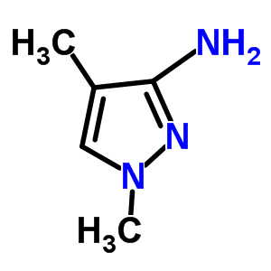 3-氨基-1,4-二甲基吡唑结构式_85485-61-6结构式