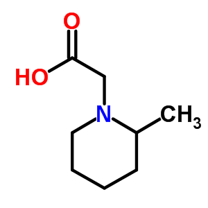 (2-甲基哌啶-1-基)乙酸结构式_856437-61-1结构式