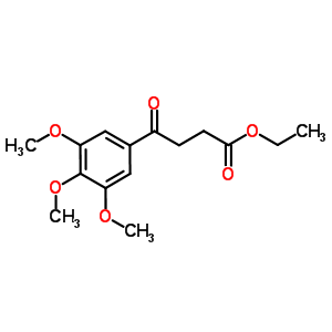 Ethyl 4-(3,4,5-trimethoxyphenyl)-4-oxobutanoate Structure,856811-67-1Structure