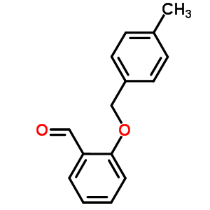 2-[(4-甲基苄基)氧基]苯甲醛结构式_85825-85-0结构式