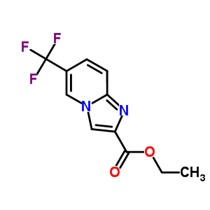 Ethyl 6-(trifluoromethyl)imidazo[1,2-a]pyridine-2-carboxylate Structure,860457-99-4Structure