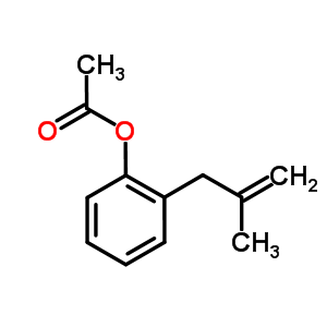3-(2-乙酰氧基苯基)-2-甲基-1-丙烯结构式_861009-82-7结构式