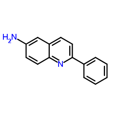 2-苯基-6-喹啉胺结构式_863770-87-0结构式