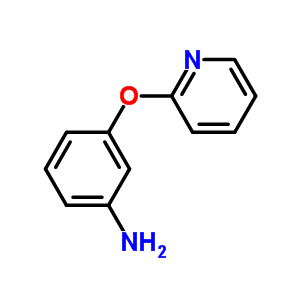 3-(吡啶-2-氧基)-苯胺结构式_86556-09-4结构式