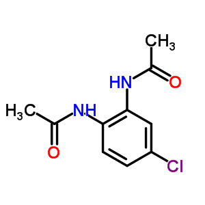 (9CI)-N,N-(4-氯-1,2-亚苯基)双-乙酰胺结构式_86569-36-0结构式