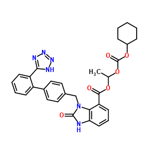 O-desethyl candesartan cilexetil Structure,869631-11-8Structure