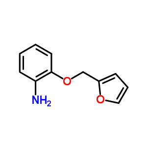 2-(2-呋喃基甲氧基)苯胺结构式_869942-43-8结构式
