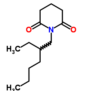 1-(2-乙基己基)-2,6-哌啶二酮结构式_87340-23-6结构式