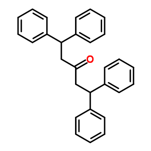 1,1,5,5-四苯基-3-戊酮结构式_87351-03-9结构式