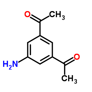 1-(3-乙酰基-5-氨基苯基)-1-乙酮结构式_87533-49-1结构式