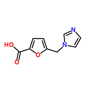5-(1H-imidazol-1-ylmethyl)-2-furoic acid Structure,876709-30-7Structure