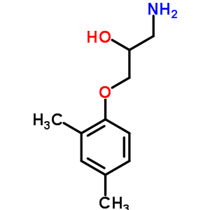 1-氨基-3-(2,4-二甲基-苯氧基)-2-丙醇结构式_876715-66-1结构式