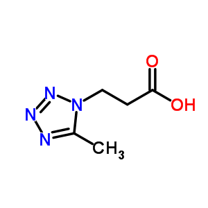 3-(5-Methyl-1H-Tetrazol-1-yl)propanoic acid Structure,876716-20-0Structure
