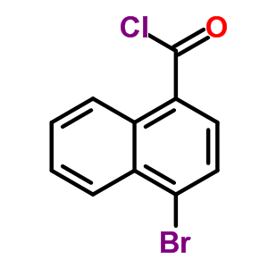 4-Bromonaphthalene-1-carbonyl chloride Structure,87700-65-0Structure