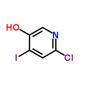 6-氯-4-碘-3-羟基吡啶结构式_877133-58-9结构式