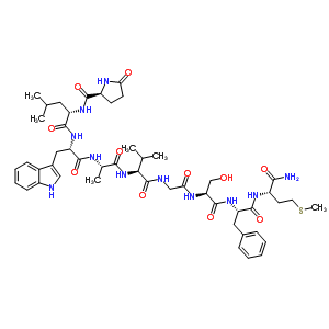 叶泡雨滨蛙肽结构式_87734-77-8结构式