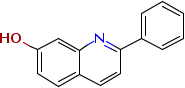 2-苯基-7-羟基喹啉结构式_87741-95-5结构式