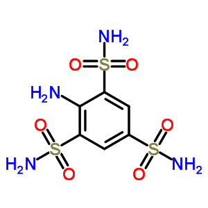 2-氨基苯-1,3,5-三磺酰胺结构式_87743-18-8结构式