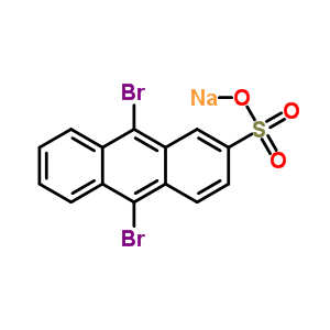 9,10-Dibromoanthracene-2-sulfonic acid, sodium salt Structure,87796-18-7Structure