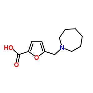 5-(氮杂环庚烷-1-甲基)-2-甲酸结构式_878680-54-7结构式