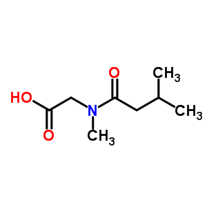 2-[Methyl(3-methylbutanoyl)amino]acetic acid Structure,88127-29-1Structure