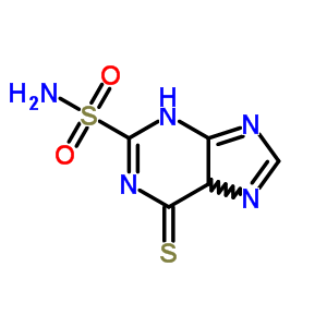 6-Sulfanylidene-3,5-dihydropurine-2-sulfonamide Structure,88511-80-2Structure