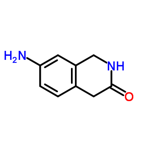 7-氨基-1,2-二氢异喹啉-3-(4h)-酮结构式_885270-67-7结构式