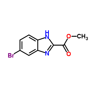 6-溴-1H-苯并咪唑-2-羧酸甲酯结构式_885280-00-2结构式