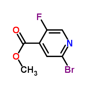 Methyl 2-bromo-5-fluoroisonicotinate Structure,885588-14-7Structure