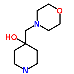 4-吗啉-4-甲基-哌啶-4-醇结构式_885654-56-8结构式
