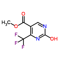 Methyl 2-hydroxy-4-(trifluoromethyl)pyrimidine-5-carboxylate Structure,886212-78-8Structure