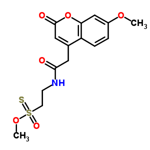N-[2-methanethiosulfonylethyl]-7-methoxycoumarin-4-acetamide Structure,887406-79-3Structure