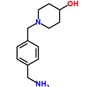 1-(4-氨基甲基苄基)-4-哌啶醇结构式_887588-67-2结构式