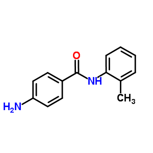 4-氨基-n-(2-甲基苯基)苯甲酰胺结构式_888-78-8结构式