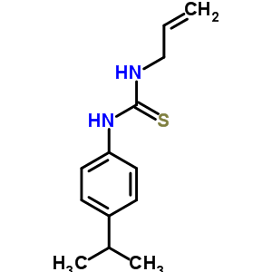 1-烯丙基-3-(4-异丙基苯基)硫代脲结构式_889221-30-1结构式