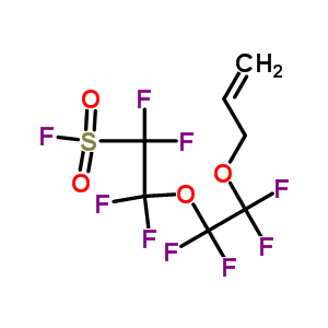 2-[2-(烯丙氧基)-1,1,2,2-四氟乙氧基]四氟乙烷磺酰氯结构式_88986-39-4结构式