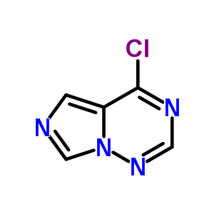 4-氯咪唑[1,5-F][1,2,4]三嗪结构式_889945-79-3结构式