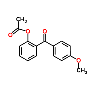 2-乙酰氧基-4’-甲氧基苯甲酮结构式_890098-85-8结构式