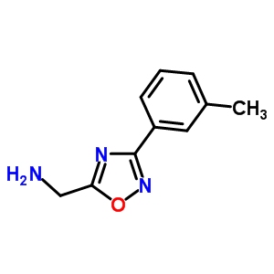 [3-(3-Methylphenyl)-1,2,4-oxadiazol-5-yl]methylamine hydrochloride Structure,890324-13-7Structure