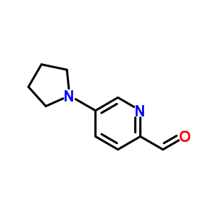 5-吡咯烷-1-基吡啶-2-甲醛结构式_892501-98-3结构式
