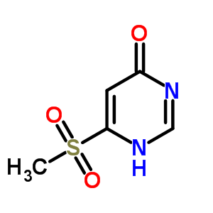 6-Methylsulfonyl-1h-pyrimidin-4-one Structure,89322-92-9Structure