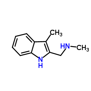 N-methyl-1-(3-methyl-1H-indol-2-yl)methanamine Structure,894852-67-6Structure