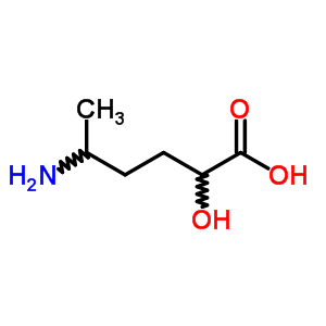 5-氨基-2-羟基-己酸结构式_89584-49-6结构式