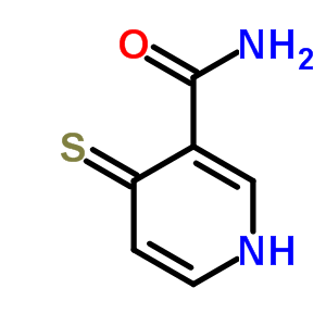 4-疏基-3-吡啶羧酰胺结构式_89640-64-2结构式
