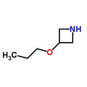3-丙氧基氮杂丁烷结构式_897086-92-9结构式