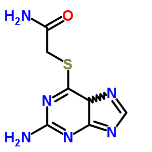2-[(2-氨基-5H-嘌呤-6-基)磺酰基]乙酰胺结构式_89853-37-2结构式