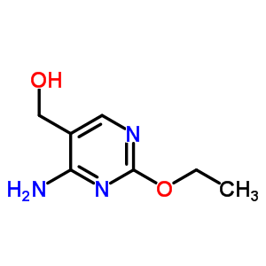 4-氨基-2-乙氧基-5-嘧啶甲醇结构式_90008-65-4结构式